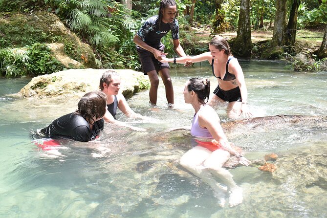 Blue Hole and River Tubing Combo from Falmouth - The Blue Hole: 90 Minutes of Freshwater Adventure