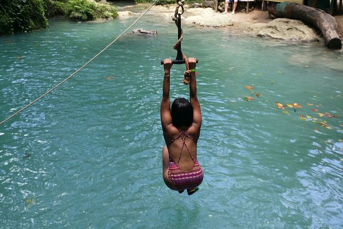 Blue Hole and River Tubing Tour from Falmouth - White River tubing brings the pace down