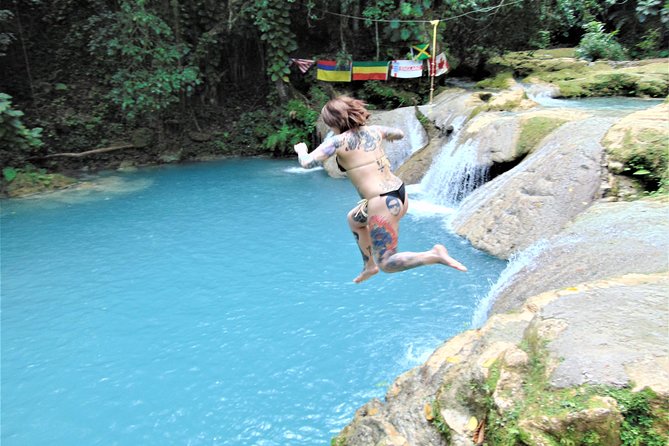 Blue Hole and Secret Falls Day Trip plus Shopping from Falmouth - From Falmouth to Jamaica’s mountain pools