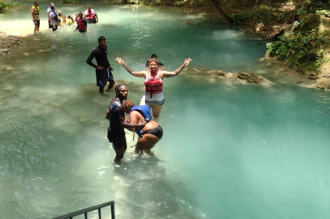 Blue Hole and Shopping in Ocho Rios Jamaica - Transport, safety, and comfort