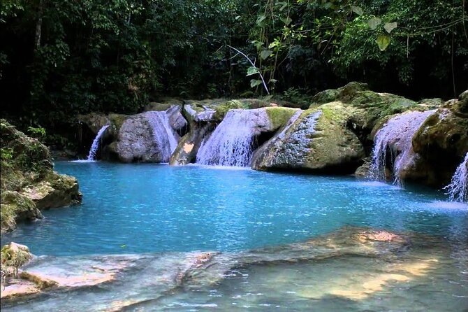 Blue Hole, Dunn's River Falls + Lunch & Cocktails at Bamboo Beach - Three Jamaican highlights in one long day