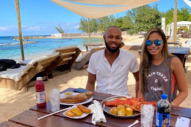 Blue Hole, Dunn's River Falls + Lunch & Cocktails at Bamboo Beach - Bamboo Beach Club: lunch, cocktails, and a slower finish
