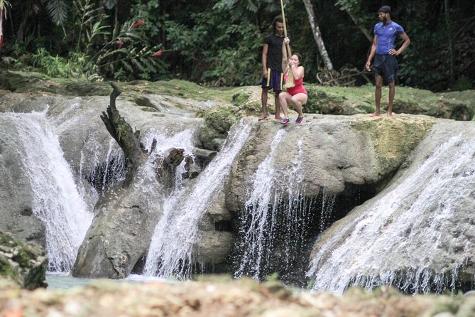 Blue Hole & Dunn's River Falls with Lunch from Negril - Dunn’s River Falls is beautiful but more structured