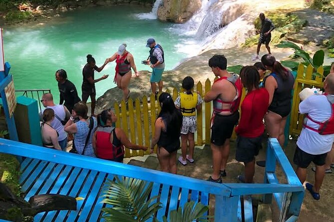 Blue Hole Falls & Ocho Rios from Montego Bay & Falmouth Jamaica - Ocho Rios adds food and shopping