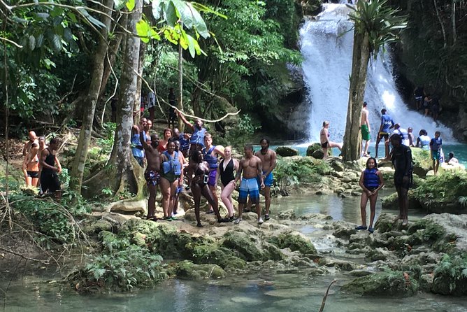 Blue Hole Jamaica Transportation Only - Meeting at Island Village in Ocho Rios