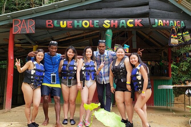 Blue Hole & Konoko Falls Park Combo Tour from Montego Bay - Konoko Falls shifts the mood