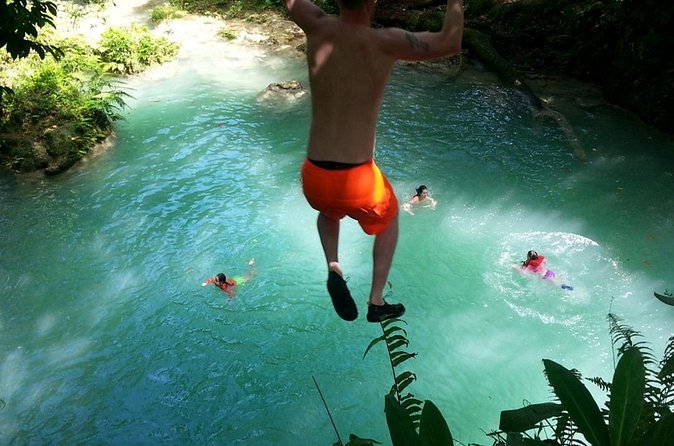 Blue Hole Ocho Rios - The Rock Route Requires Real Effort