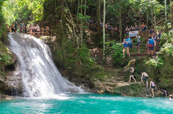 Blue Hole Ocho Rios (Island Gully Falls) - How the guides add value