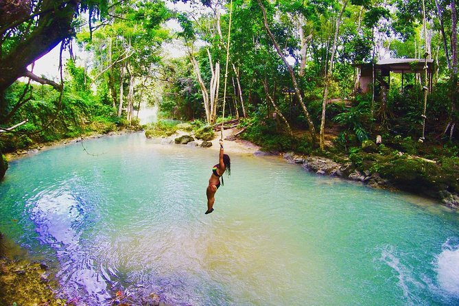 Blue Hole Ocho Rios (Island Gully Falls) - Following the river through pools and falls