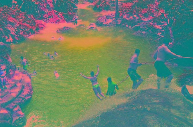 Blue Hole only-from Ocho Rios - Entering Blue Hole and meeting your activity guide