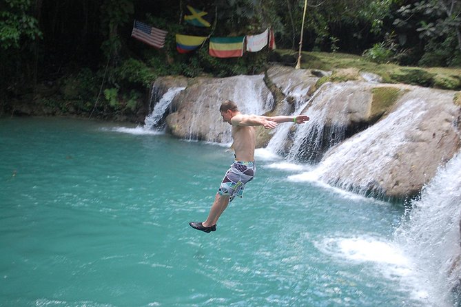 Blue Hole plus Secret Falls and Dunns River Falls Combo from Runaway Bay Hotels - Key points to know before booking