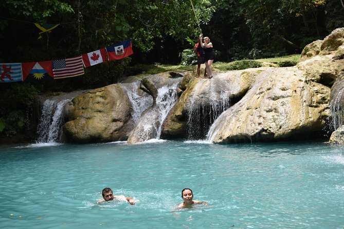 Blue Hole plus Secret Falls & Dunn's River Falls from Grand Palladium - A long north coast day from Grand Palladium