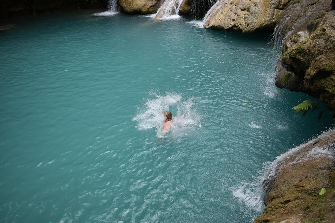 Blue Hole plus Secret Falls & Dunn's River Falls from Grand Palladium - Blue Hole and Secret Falls in the hills