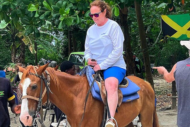Blue Hole, River Tubing, and Horse Ride with Swim Ocho Rios - River tubing for a faster change of pace