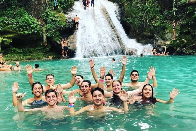 Blue Hole, River Tubing, Lunch Stop from Montego Bay and Falmouth - A Jamaican lunch stop after the water activities