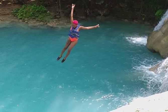 Blue Hole Secret Falls and River Tubing Private Tour - A private ride changes the feel of the day