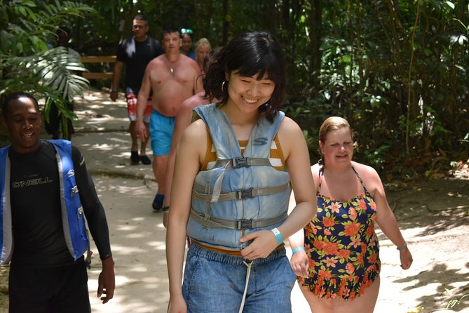 Blue Hole & Secret Falls Day Trip plus Shopping from Runaway Bay - What the water activities are really like