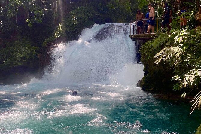 Blue Hole, Secret Falls & River Rapids Tubing from Montego Bay - From Montego Bay to Ocho Rios
