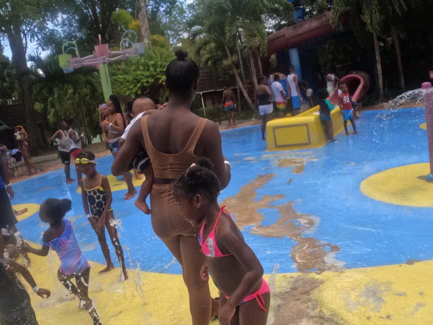 Blue Hole, Secret Falls, River Tubing and Dunn's River Falls - Secret Falls, a five-minute walk into the forest
