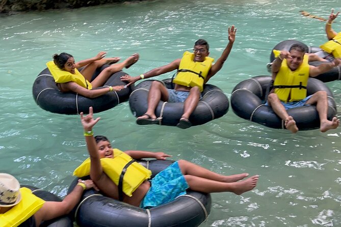 Blue Hole Secret Falls, White River Rafting, and River Tubing from Ocho Rios - Private transport from Ocho Rios makes the timing easier