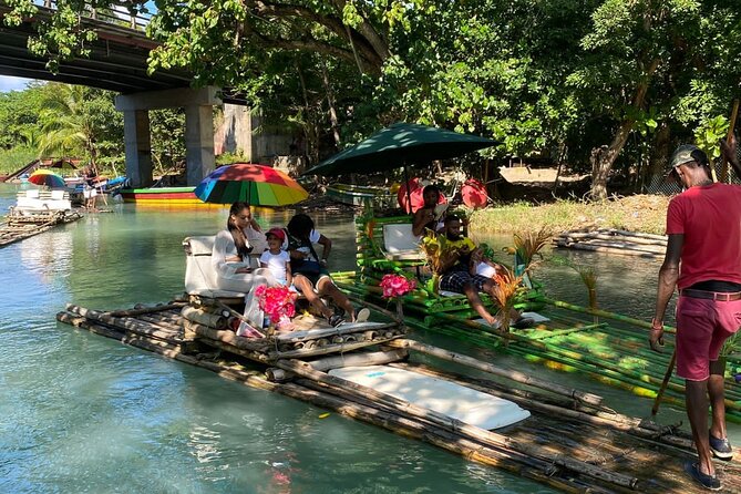 Blue Hole Secret Falls, White River Rafting, and River Tubing from Ocho Rios - Lunch and the unclear extra charge