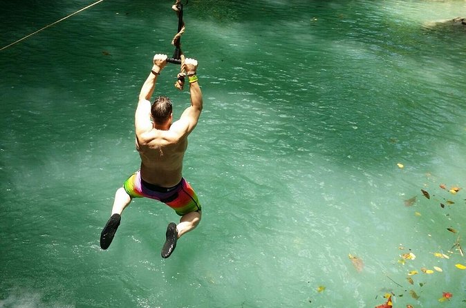 Blue Hole Waterfall & Beach Break Shore Excursion from Port of Falmouth - Bamboo Blu beach gives you time to reset
