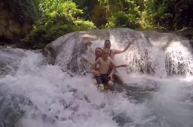 Blue Hole Waterfall Tour from Montego Bay - Green Grotto adds caves and old place names