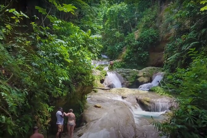 Blue Hole Waterfalls and Rasta Garden from Montego Bay - The Blue Hole: twelve waterfalls and clear mountain water