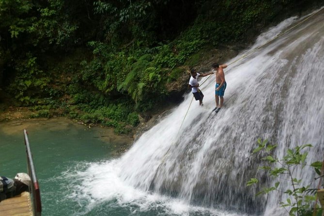Blue Hole Waterfalls Tour from Falmouth - What to expect from the caves and cliff jumps
