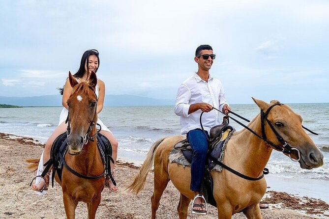 Catamaran, ATV and Horse Back Riding/Swim - Who will enjoy this tour most