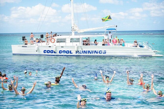 Catamaran Party Cruise and Snorkeling from Montego Bay - Private hotel transfers make the morning easier