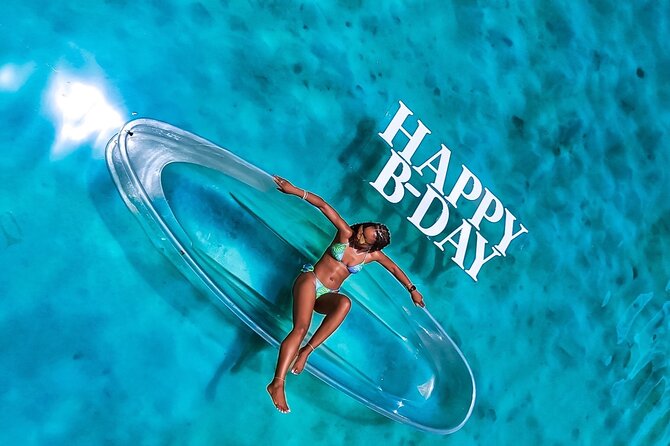 Clear Kayak Drone Photo Shoot and Video in Montego Bay - Posing help takes the pressure off