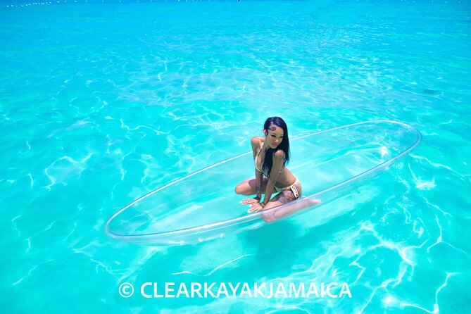 Clear Kayak Drone Video & Photoshoot near Ocho Rios Jamaica - Weather can change the plan