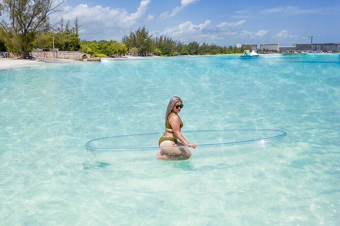 Clear Kayak Photoshoot in Montego Bay (Single) - Timing your 30 minutes on the beach