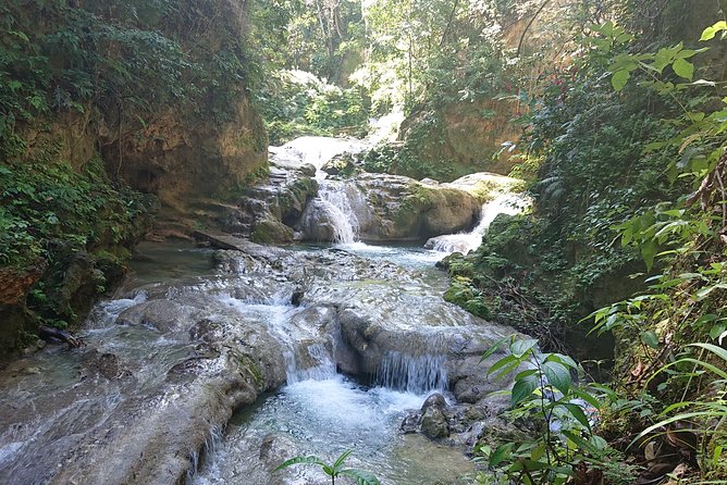 Cool Blue Hole from Ocho Rios - Choosing between a jump and a quiet swim