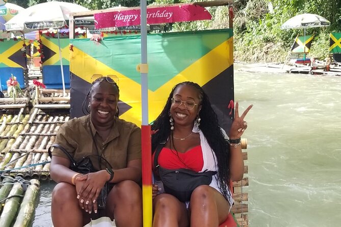 Customized Happy Hour Bamboo Rafting+Limestone Massage + Shopping - Boarding the bamboo raft