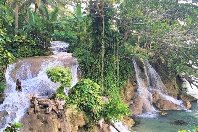 Dunn's Falls and Blue Hole Daytrip with Lunch from Montego Bay & Trelawny - Dunn’s River Falls gives the day its headline moment