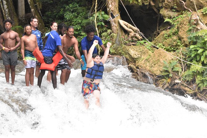 Dunn's River and Blue Hole with lunch combo from Montego Bay - Blue Hole brings the biggest thrills