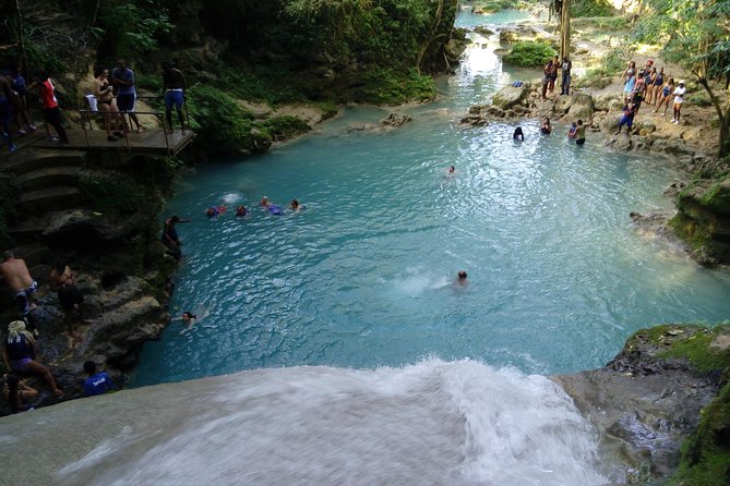 Dunn's River Falls - Dunn’s River Falls and Blue Hole from Montego Bay