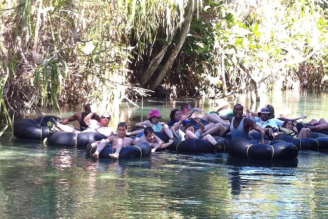 Dunn's River Falls and Tubing Combo Tour from Ocho Rios - White River tubing: the calmer half of the day