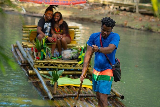 Dunn's River Falls , Bamboo Rafting & ATV Ride from Montego Bay - Climbing Dunn’s River Falls in Ocho Rios