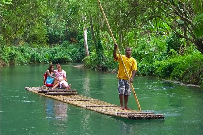 Dunn's River Falls, Blue Hole, Bamboo Rafting, Horseback Combo - A slower hour on the White River
