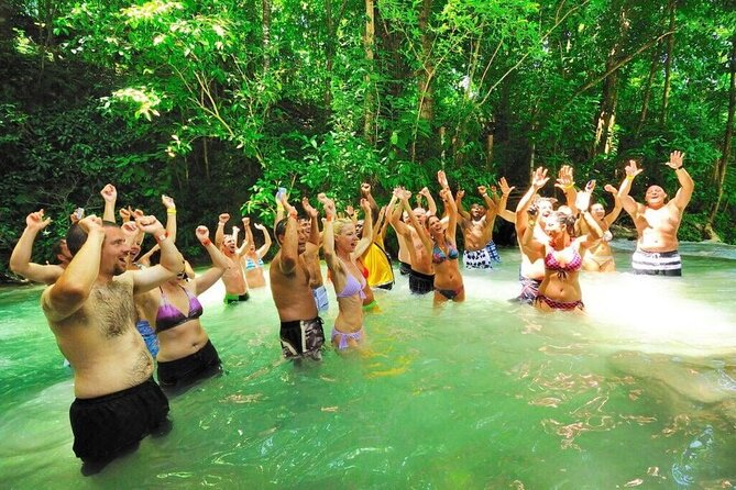 Dunn's River Falls, Blue Hole, Bamboo Rafting, Horseback Combo - What the driver adds to the day