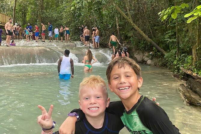 Dunn's River Falls Climb and Beach Include Entry Fee (ᵔᵕᵔ) - The 600-foot climb is the main event