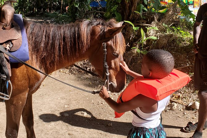 Dunn's River Falls Climb, Zipline and Horseback Riding Private Tour - Pack for water, movement, and quick changes