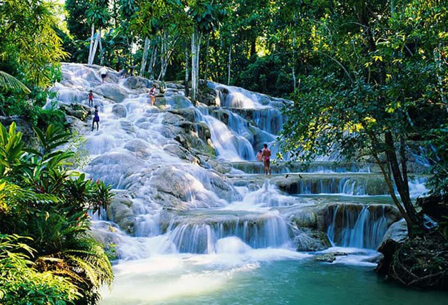 Dunn's River Falls Day Tour - Dunn’s River Falls turns a sightseeing day into a walk through water