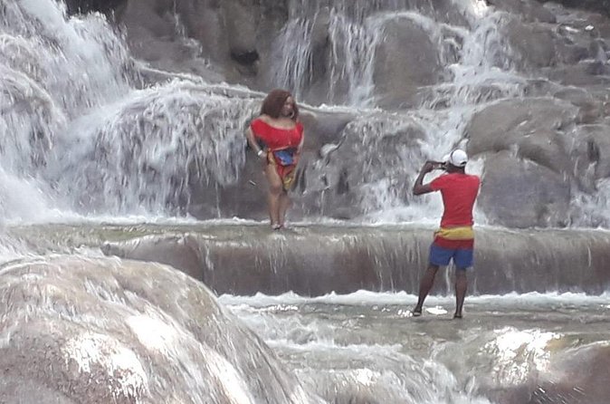 Dunn's River Falls from Ocho Rios - How the beach changes the experience