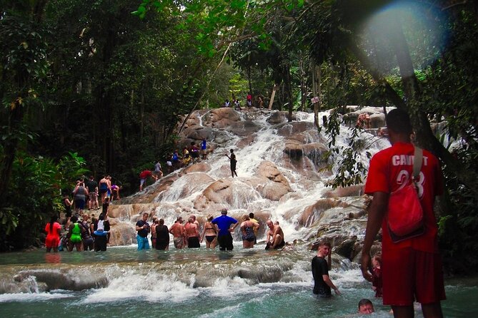 Dunn's River Falls Party Cruise, Blue Hole with Snorkeling, free beverages - How much value do you get for $165.30?