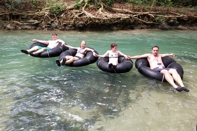 Dunn's River Falls & River Tubing with Lunch from Falmouth - Drifting through the White River