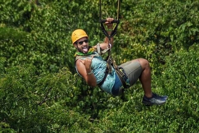 Dunn’s River Falls,Zip lining & horseback riding Combo tour from Montego Bay - Three Jamaican adventures in one outing